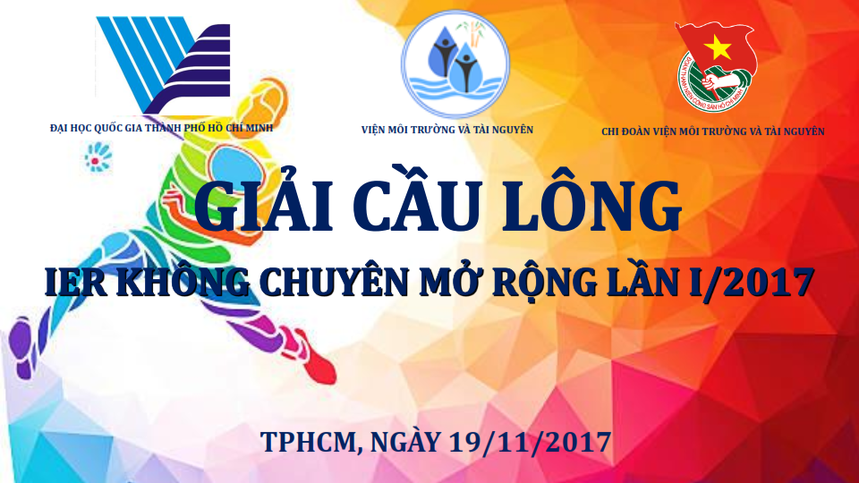 Giải cầu lông không chuyên HCM IER mở rộng lần 1-2017