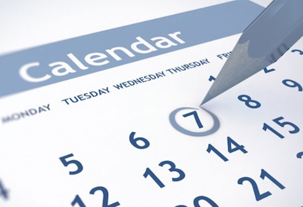 Lịch thi học kỳ 1 (20018-2019) - Đợt 1