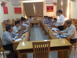 Hội đồng báo cáo tư vấn, phản biện và giám định xã hội đề án liên quan đến mạng lưới quan trắc Bình Thuận