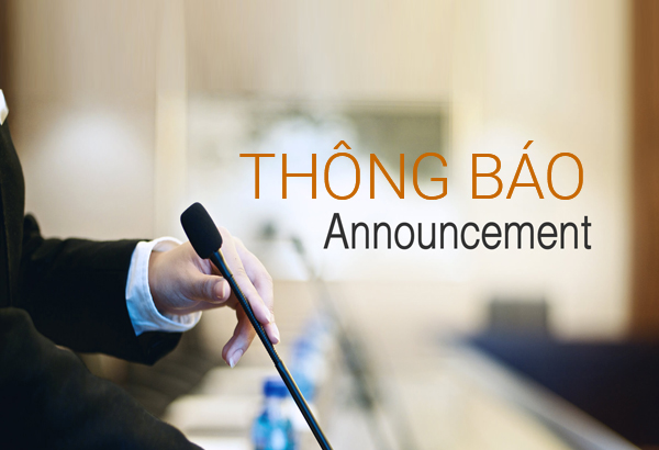 Thông báo v/v chuẩn trình độ tiếng Anh đối với đào tạo SĐH từ khóa tuyển đợt 1 năm 2014