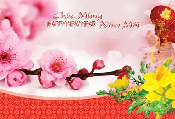 Chúc mừng năm mới  Xuân Mậu Tuất 2018