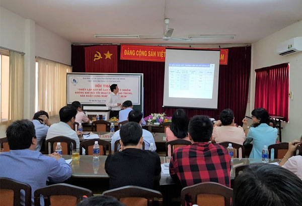 Hội thảo thiết lập bản đồ lan truyền ô nhiểm không khí và biến đổi khí hậu