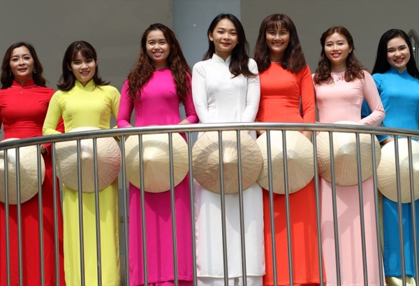 Viện MT và TN tỏa sáng trong Festival Duyên Dáng Áo Dài Việt Nam 2019