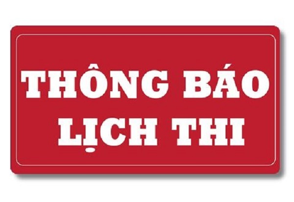 Lịch thi kết thúc môn học HKII (2019-2020) - đợt 1