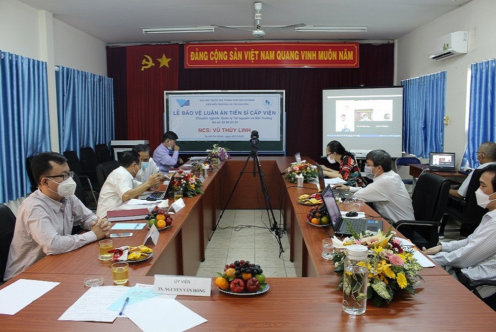 NCS Vũ Thùy Linh bảo vệ thành công luận án tiến sĩ kỹ thuật cấp Viện