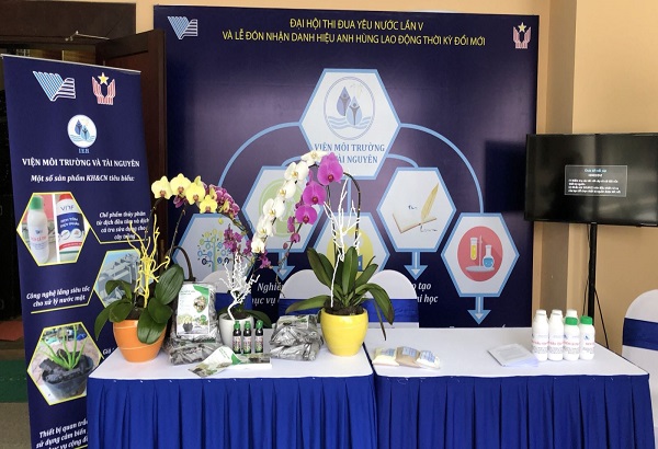 Viện MT&TN tham gia triển lãm các thành tựu KH&CN tại Đại hội Thi đua yêu nước lần 5 của ĐHQG-HCM