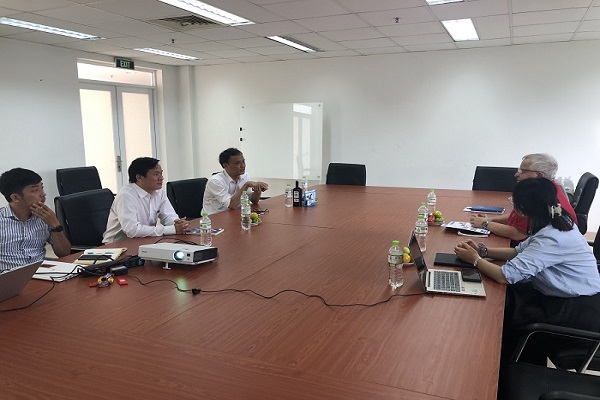 Viện MT&TN tiếp đón đoàn Viện Hàn Lâm Khoa học Cộng Hòa Séc