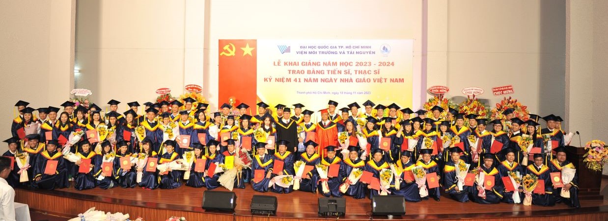 Lễ khai giảng năm học 2023 - 2024, Lễ kỷ niệm 41 năm ngày Nhà giáo Việt Nam 20/11, Lễ trao bằng tốt nghiệp Tiến sĩ, Thạc sĩ
