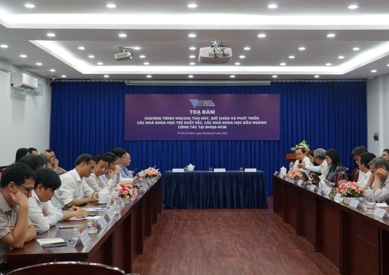 Chương trình VNU350: Thu hút, giữ chân và phát triển các nhà khoa học trẻ xuất sắc, các nhà khoa học đầu ngành công tác tại ĐHQG-HCM