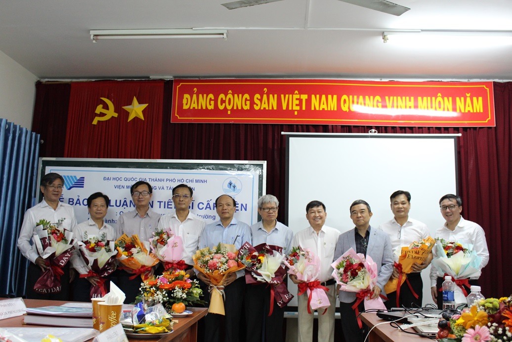 Nghiên cứu sinh Lê Tân Cương bảo vệ thành công LATS cấp Viện