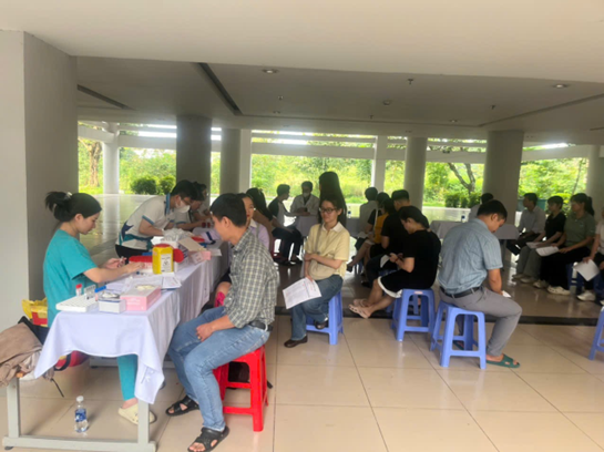 Chương trình tầm soát nguy cơ bệnh hiểm nghèo dành cho ĐVCĐ – NLĐ Viện Môi trường và Tài nguyên