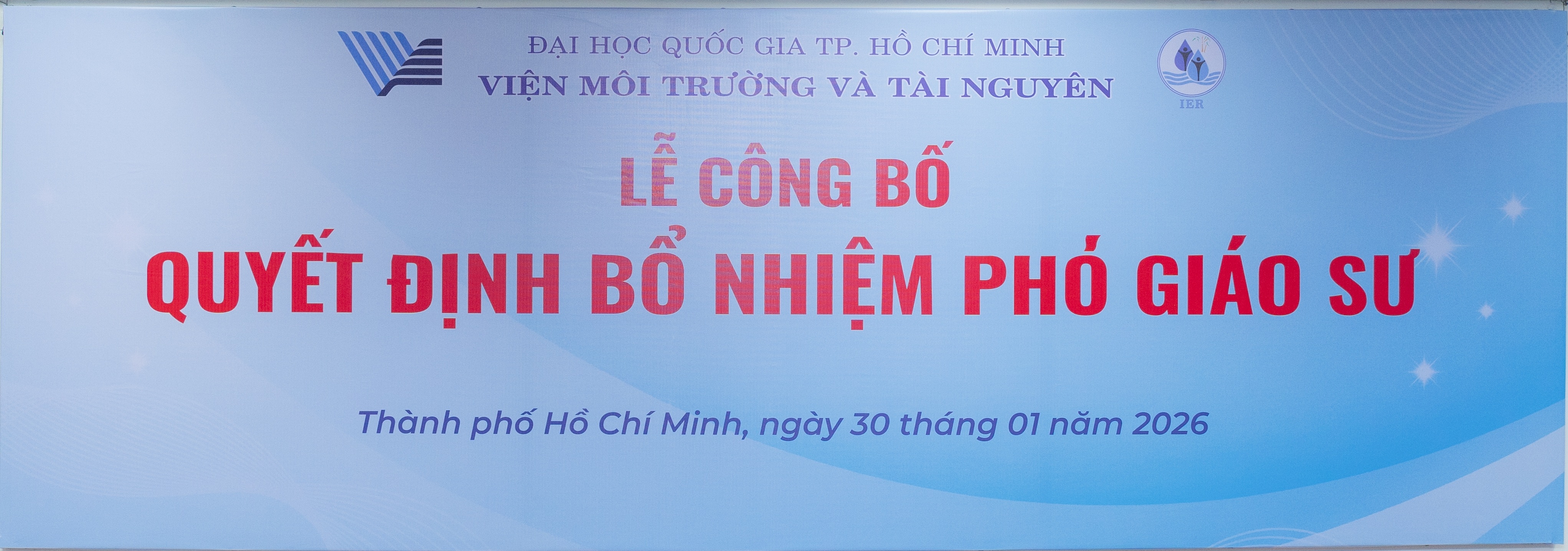 Lễ công bố quyết định bổ nhiệm Phó Giáo sư năm 2025